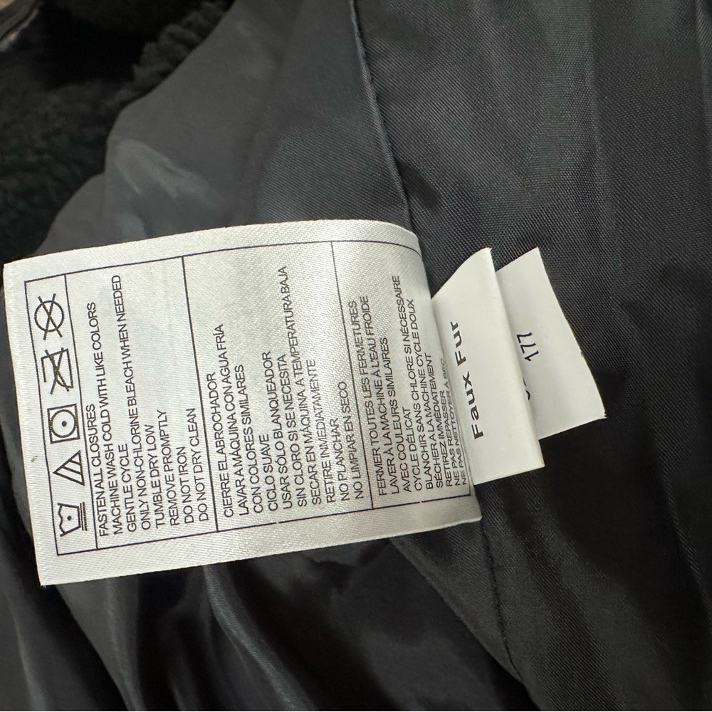 Canadá Weathergear Women's Puffy with Sherpa Hooded Jacket Size Large - Picture 9 of 9